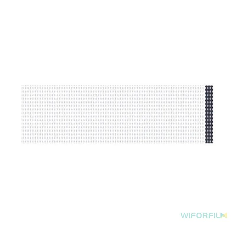 transparent flexible LED film display screen