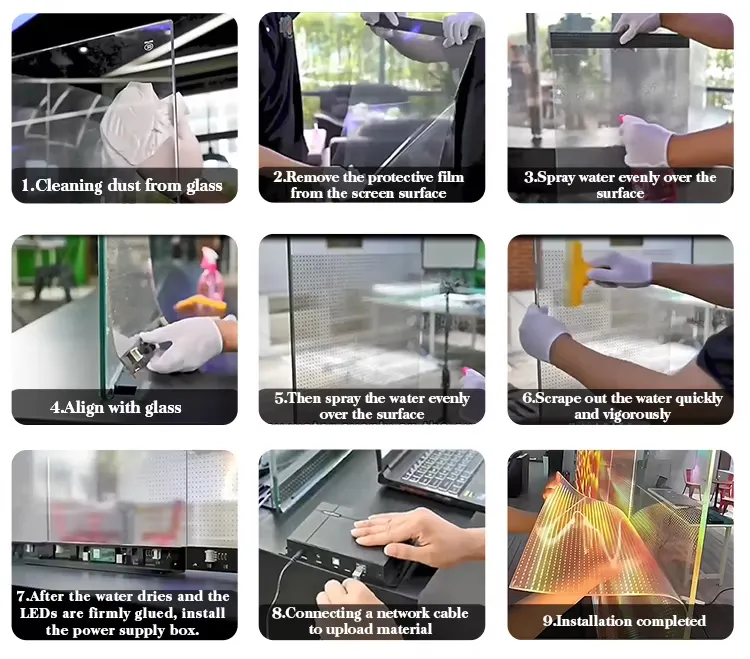 P10 Ultra Transparent LED Screen