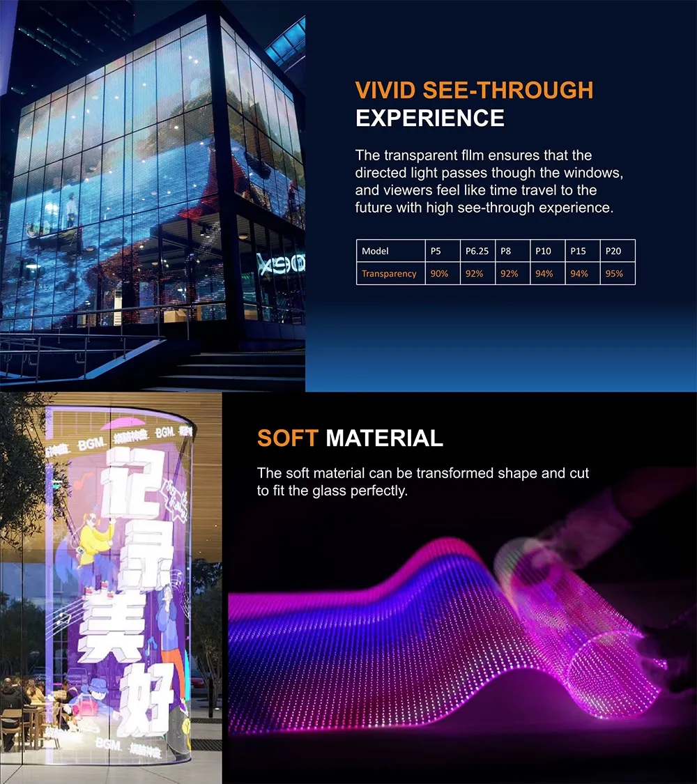 P20 LED Film Screen