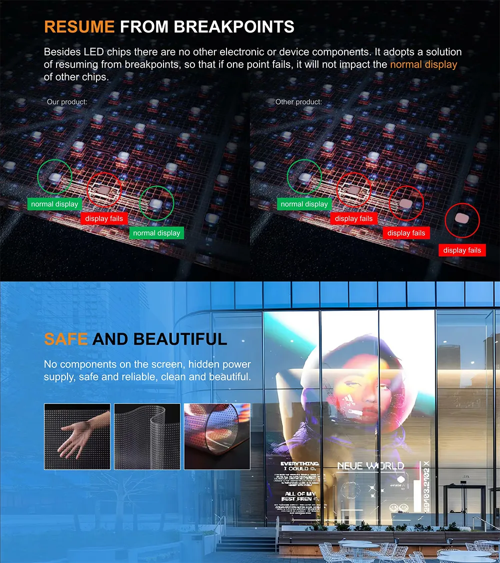 LED Crystal Film Screen