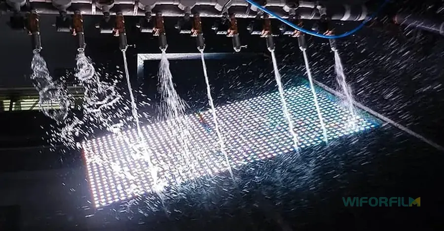 transparent LED film