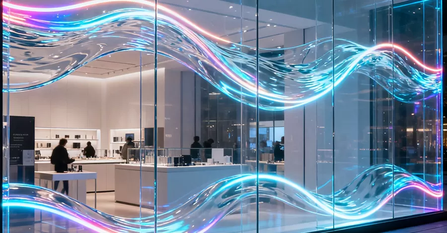 transparent LED film