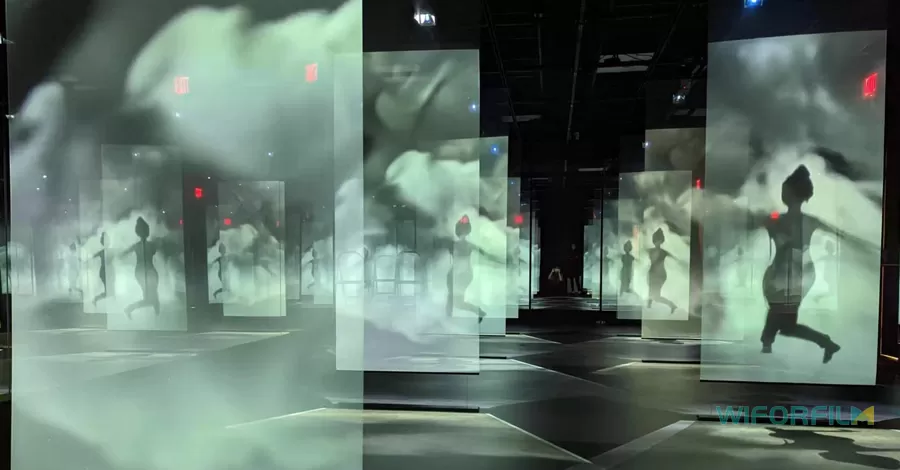 transparent LED film screen