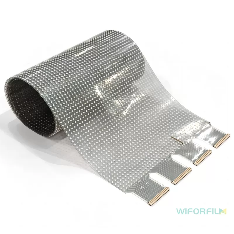 LED transparent film display screen