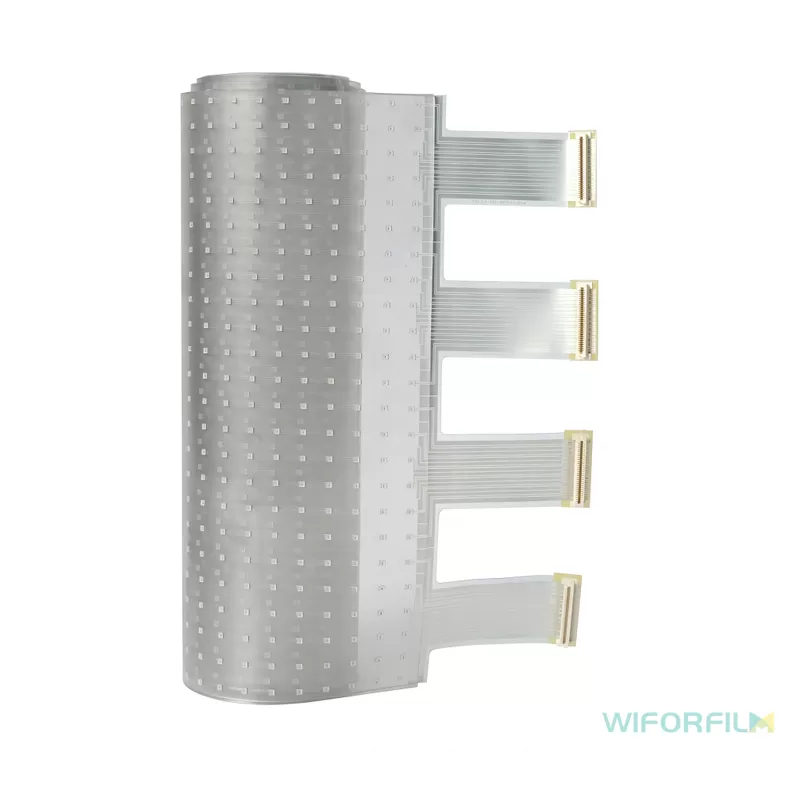 transparent led film screen