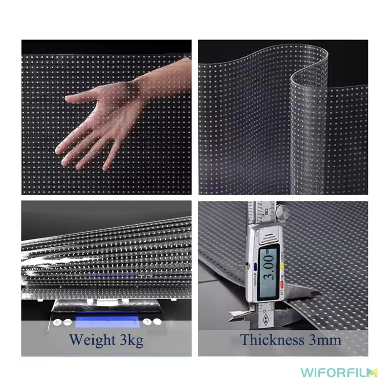 Transparent LED Film Display