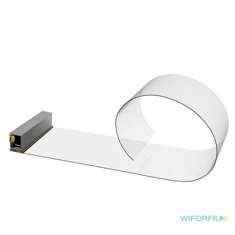 transparent flexible LED film display screen