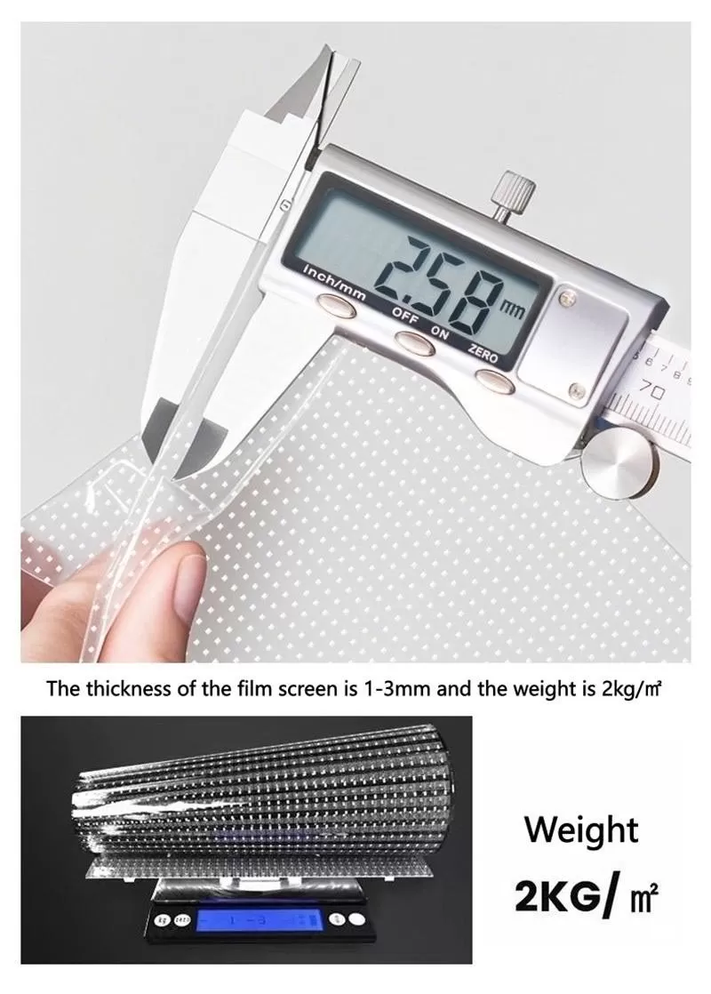 flexible LED window film